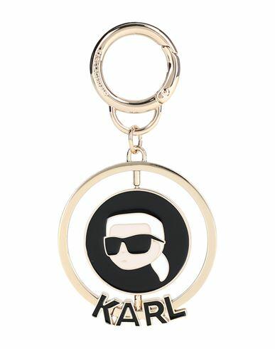 Karl Lagerfeld Woman Key ring Gold Zinc alloy Cover