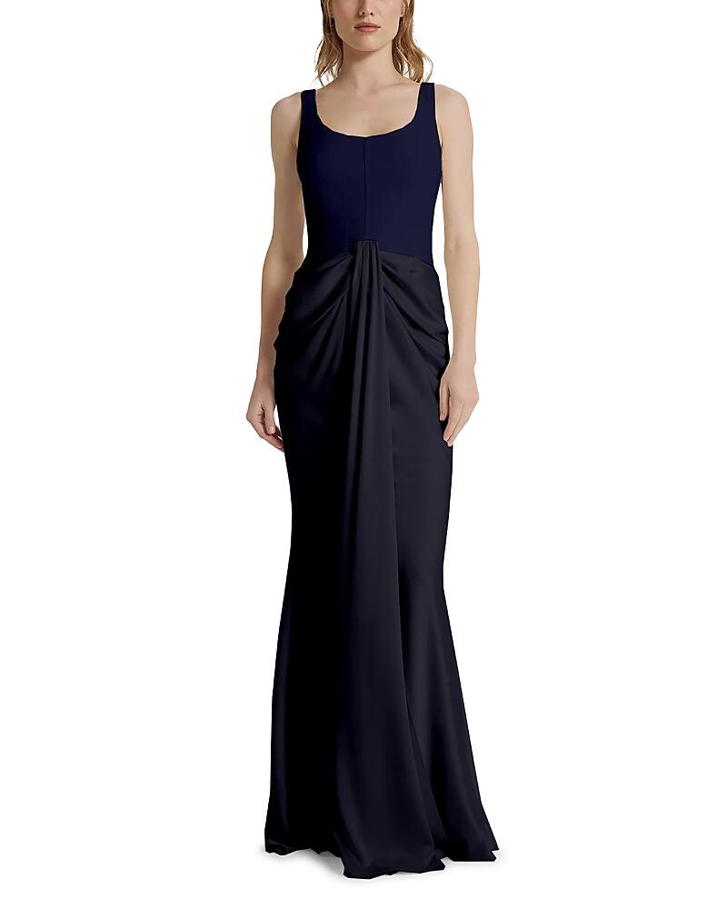 Safiyaa Marlena Scoop Neck Gown Cover