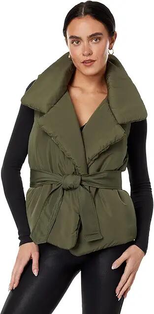 Norma Kamali Sleeveless Sleeping Bag Vest (Military) Women's Vest Cover