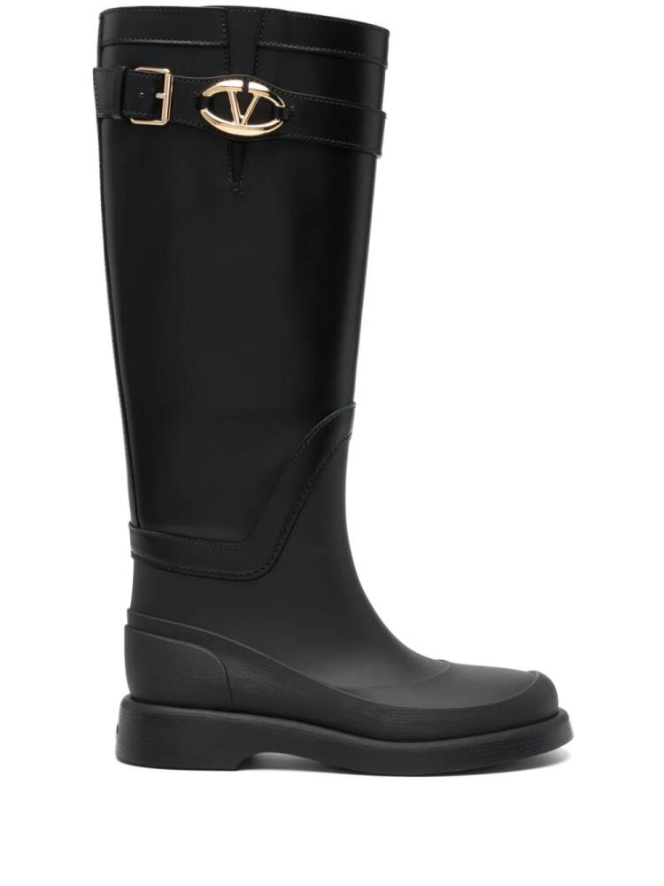 Valentino Garavani 30mm VLogo-signature boots - Black Cover