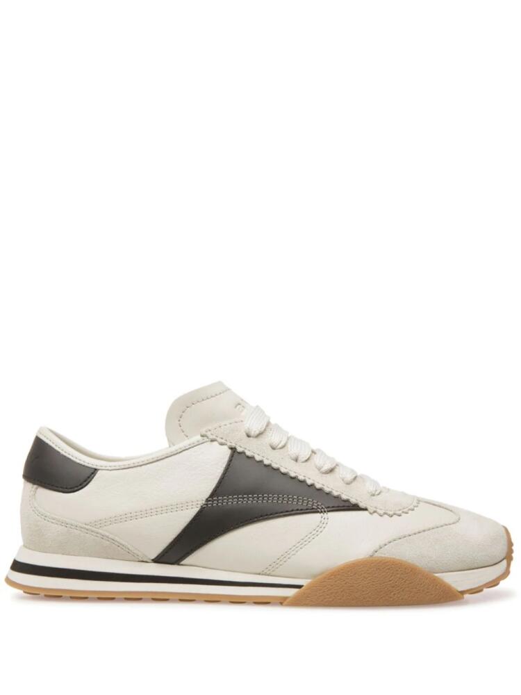 Bally Sonney-B-W panelled-design sneakers - White Cover