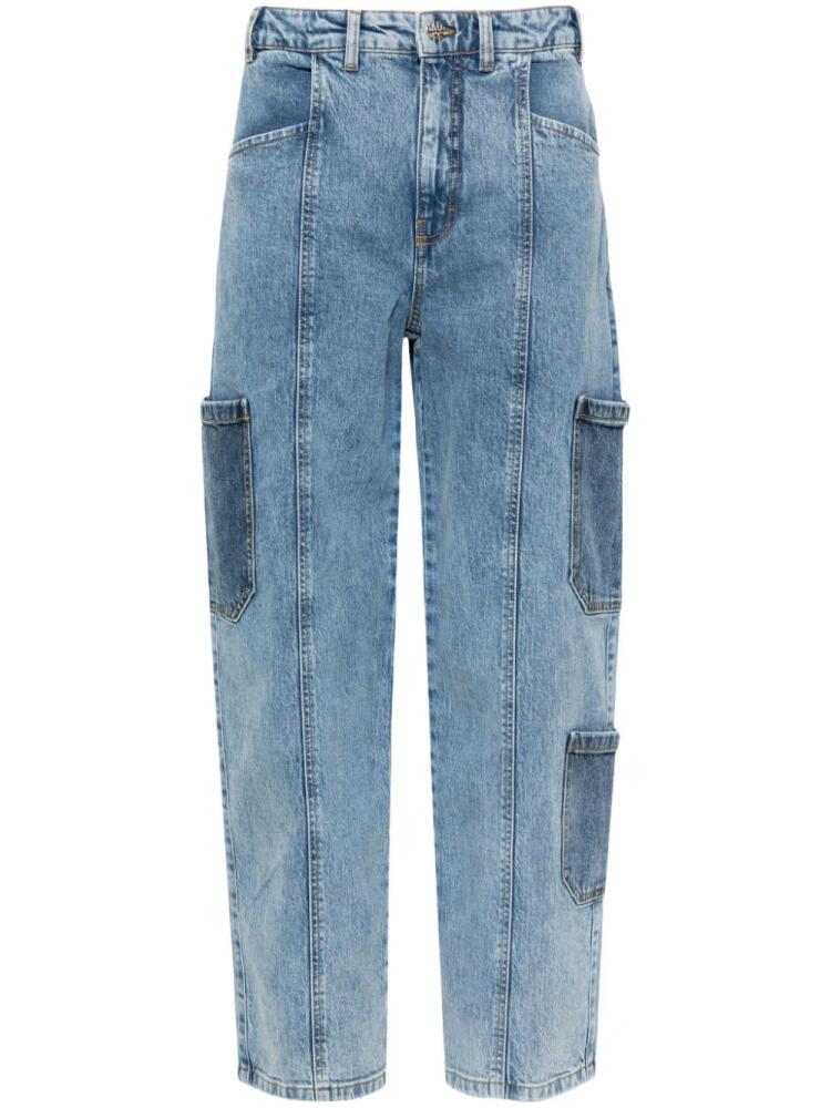 Baum Und Pferdgarten Nachi straight-leg cargo jeans - Blue Cover