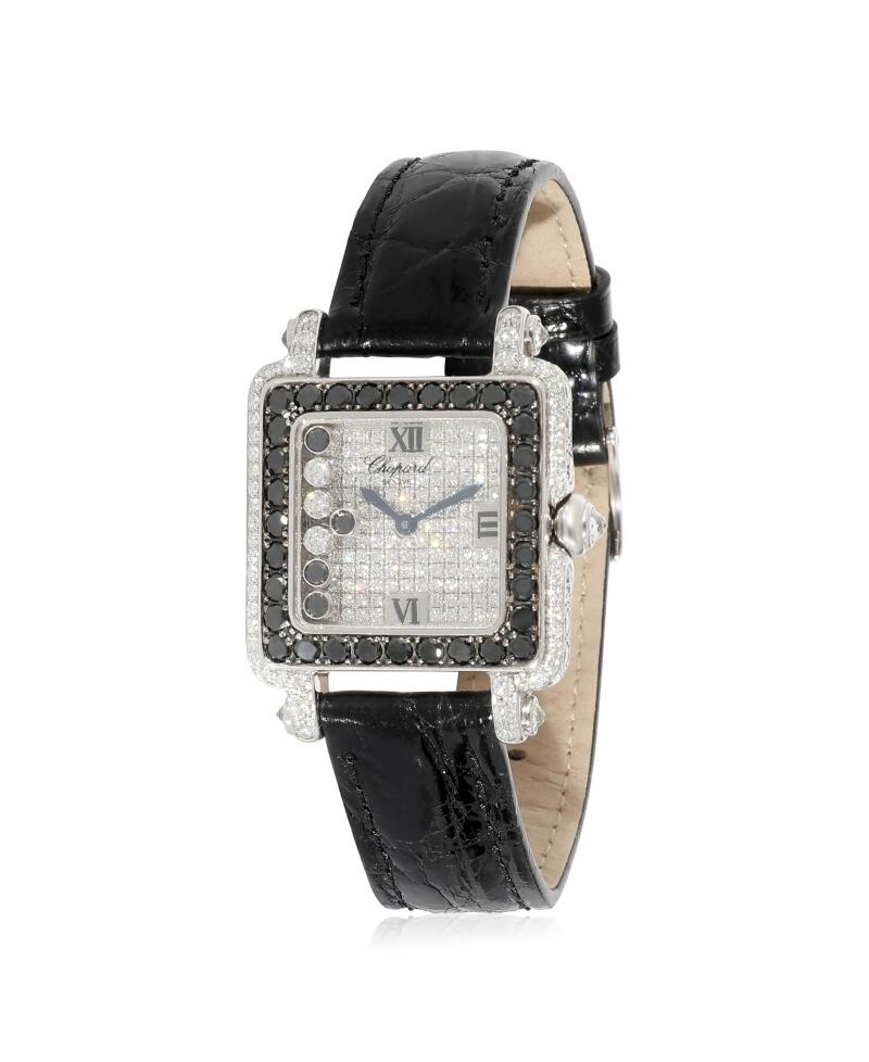 Pre-Owned Chopard White Gold Happy Sport Watch 27/6730-50 30.80 mm Cover