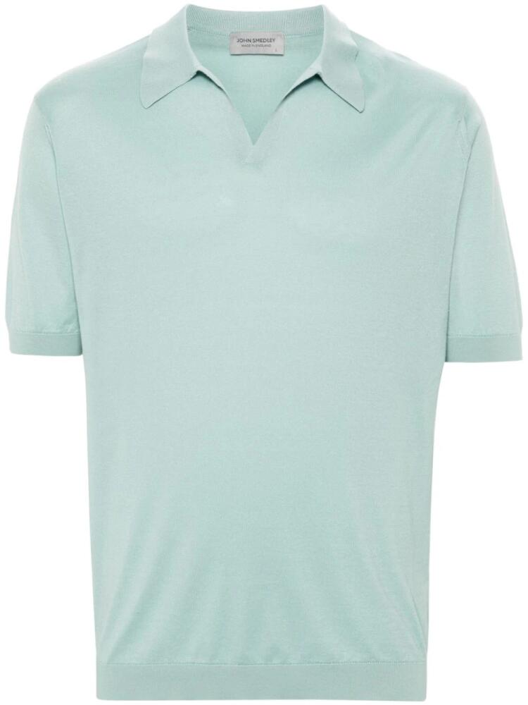 John Smedley Noah cotton polo shirt - Green Cover