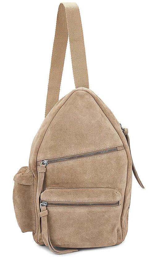 Free People Oxford Suede Sling In Mushroom in Tan Cover