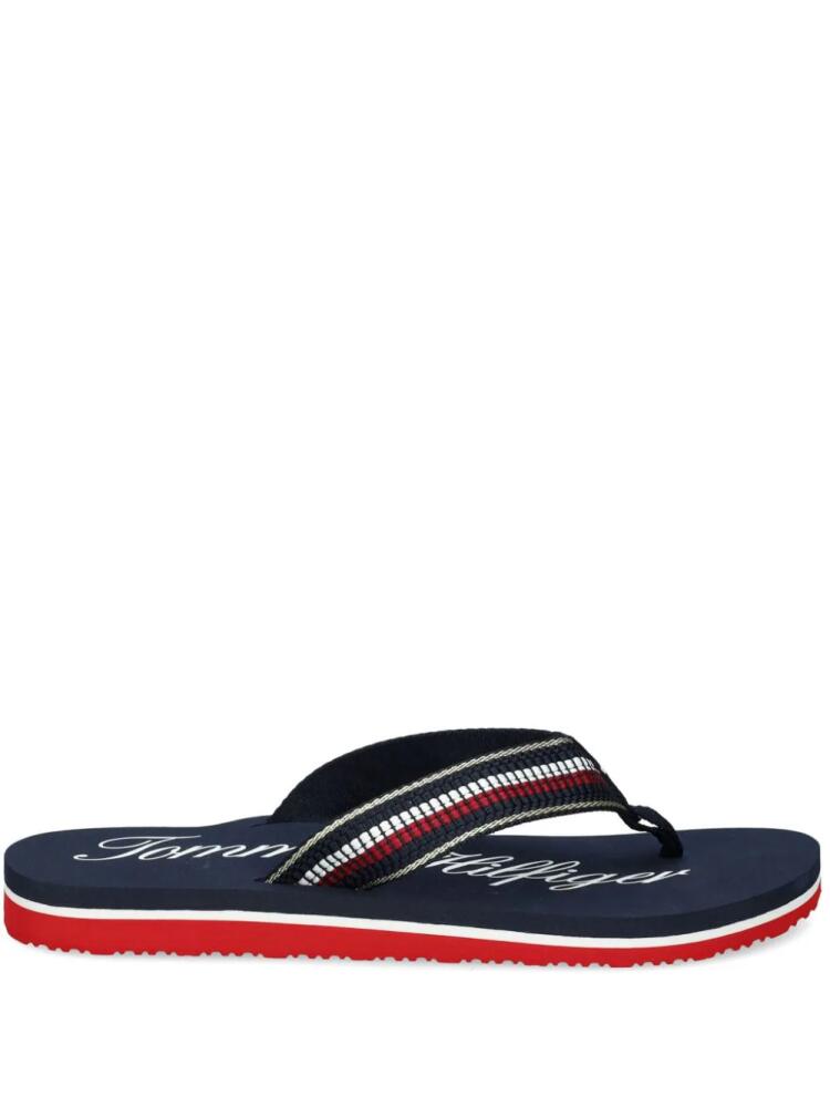 Tommy Hilfiger Signature Tape flip-flops - Blue Cover