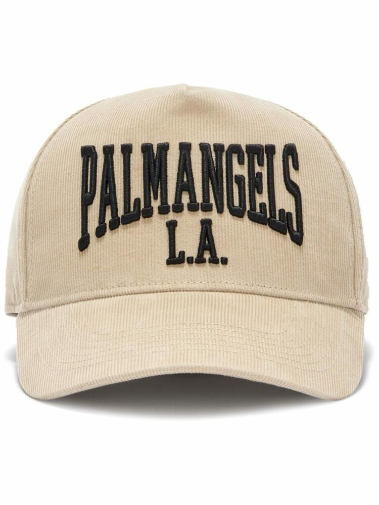 Palm Angels College corduroy baseball cap - Neutrals Cover