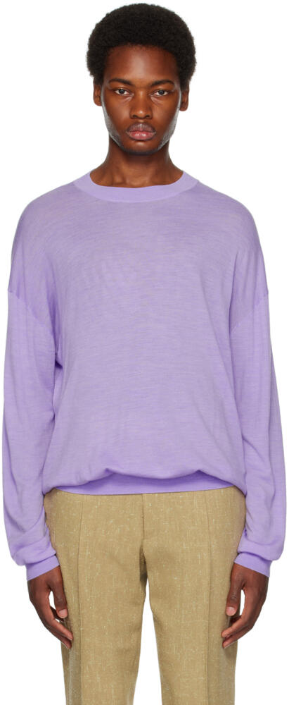 Nanushka Purple Yossi Sweater Cover