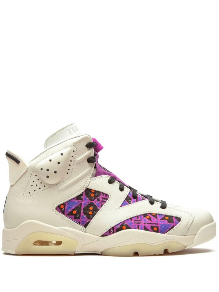 Jordan Air Jordan 6 "Quai 54 Purple" sneakers - White Cover