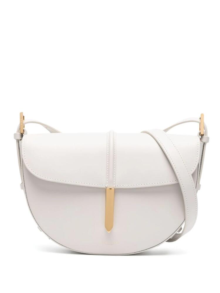 DeMellier Tokyo Saddle leather crossbody bag - White Cover