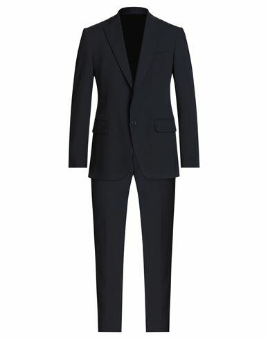 Tombolini Man Suit Midnight blue Polyester, Viscose, Elastane Cover