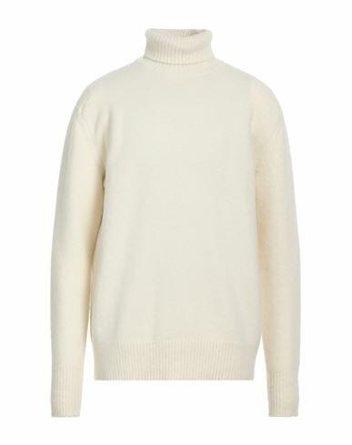 Oamc Man Turtleneck Ivory Wool Cover