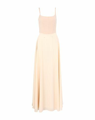 Patrizia Pepe Woman Maxi dress Blush Polyester, Elastane Cover