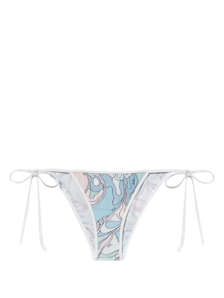 PUCCI Orchidee bikini bottoms - White Cover