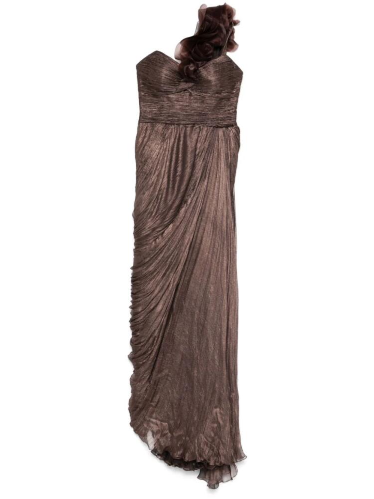 Iris Serban Miro gown - Brown Cover