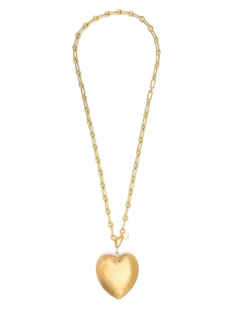 Lauren Rubinski 14kt yellow gold Heart necklace Cover