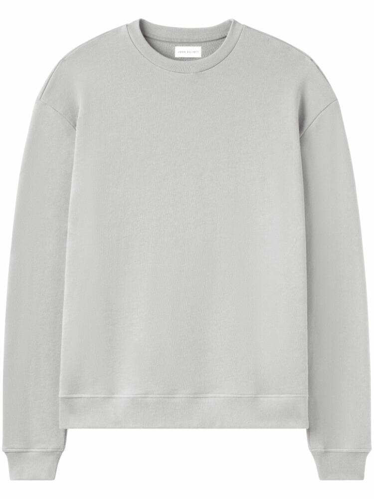 John Elliott long-sleeve cotton T-shirt - Grey Cover