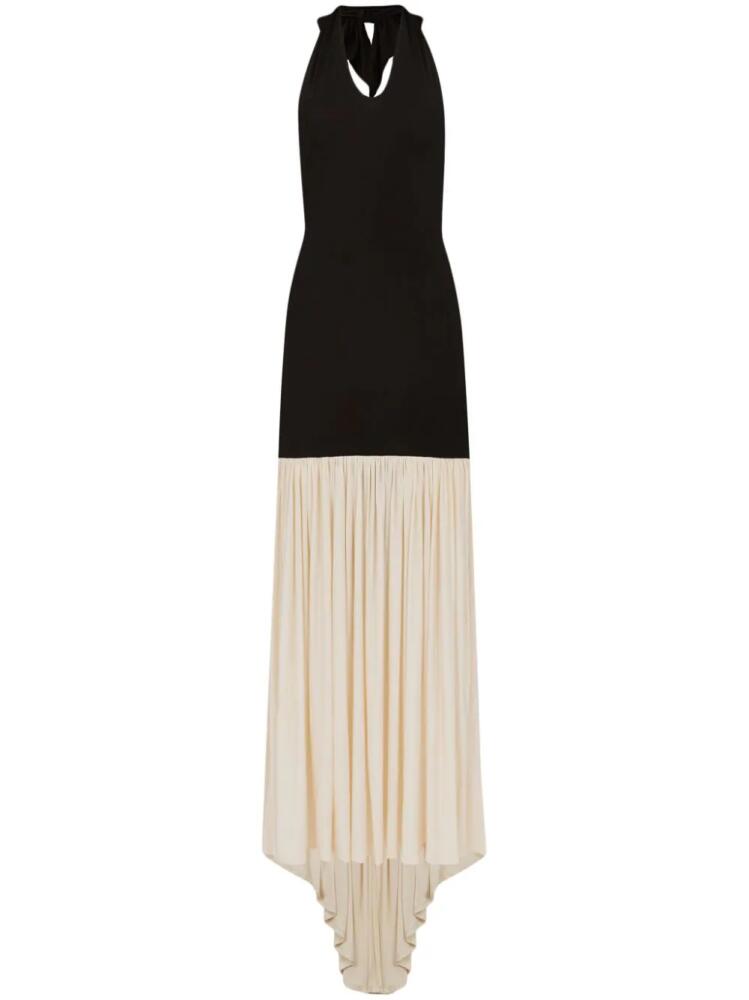 Nina Ricci halterneck sleeveless maxi dress - Black Cover