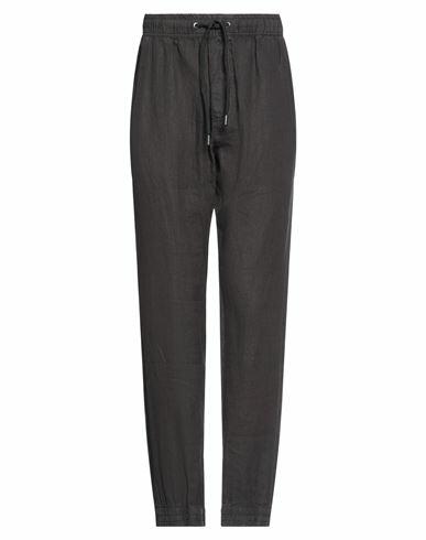 John Richmond Man Pants Black Linen Cover