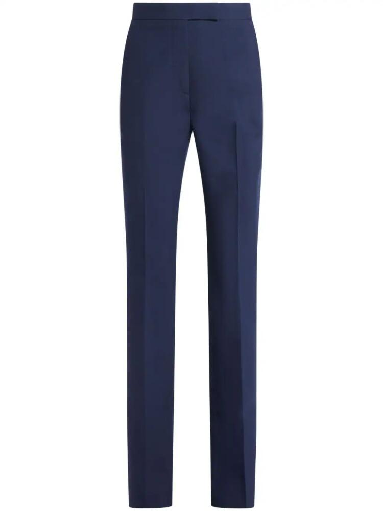 Ferragamo wool tailored trousers - Blue Cover