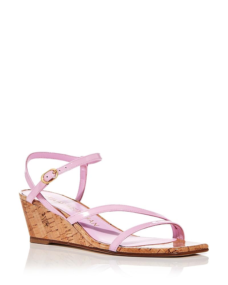 Stuart Weitzman Women's Oasis 50 Wedge Sandals Cover