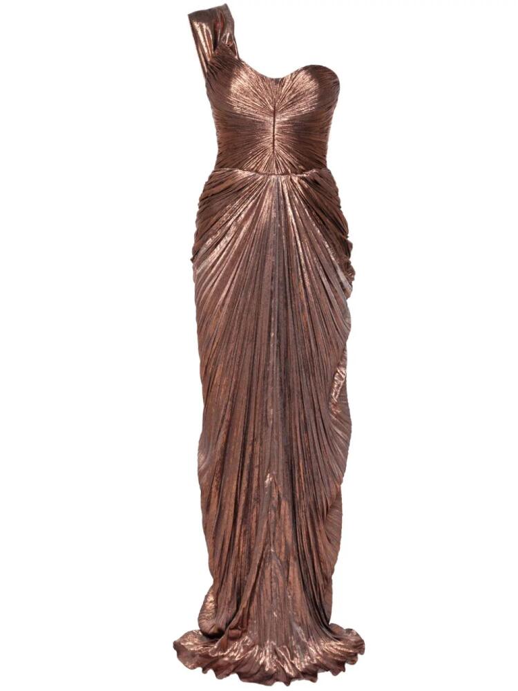 Iris Serban Zay gown - Brown Cover