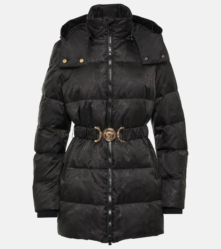 Versace Barocco reversible jacquard down jacket Cover