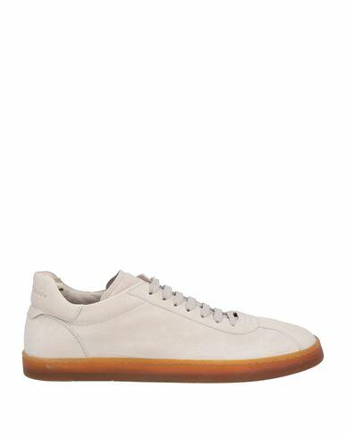 Officine Creative Italia Man Sneakers Light grey Leather Cover