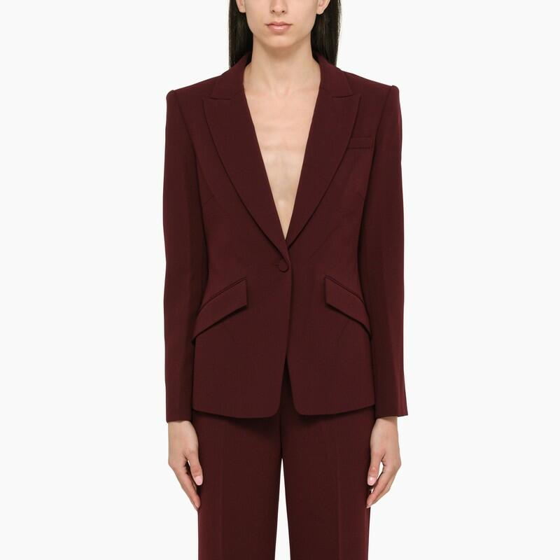 Roland Mouret Brown single-breasted blazer Cover