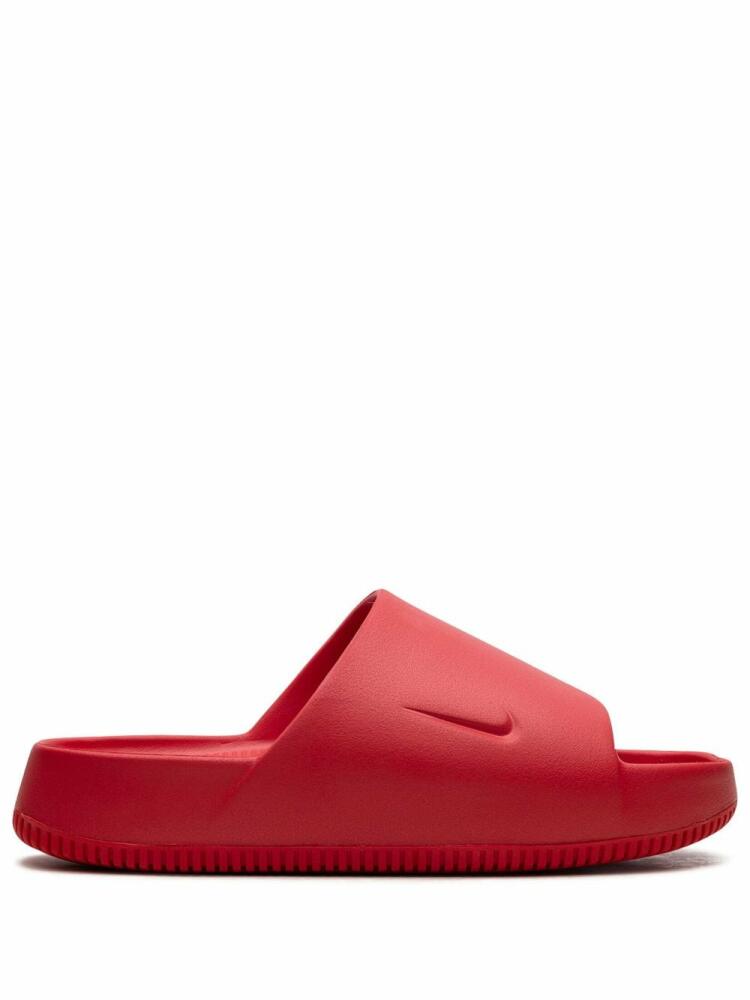 Nike Calm "University Red" slides Cover