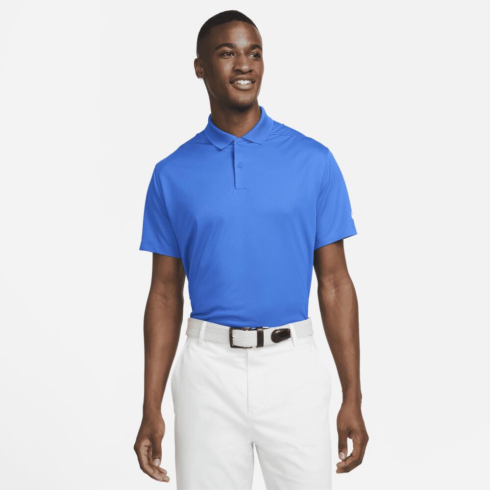 Nike Men's Dri-FIT Victory Golf Polo in Blue Cover