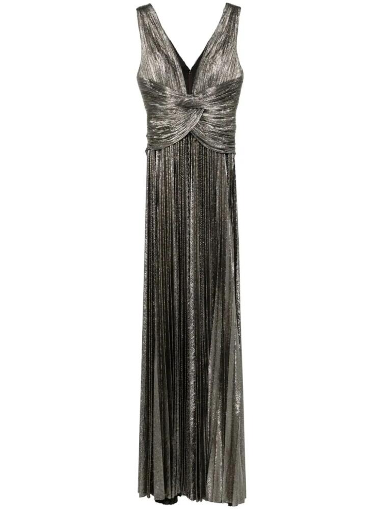 Iris Serban Silva gown - Silver Cover