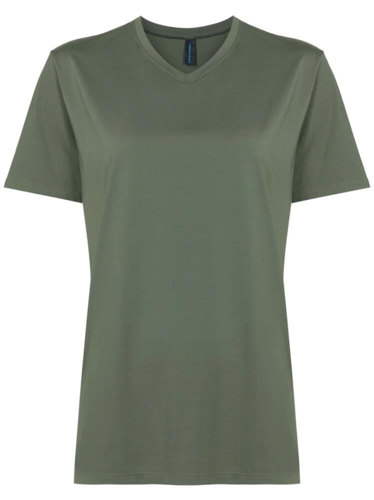 Lygia & Nanny Luka V-neck T-shirt - Green Cover