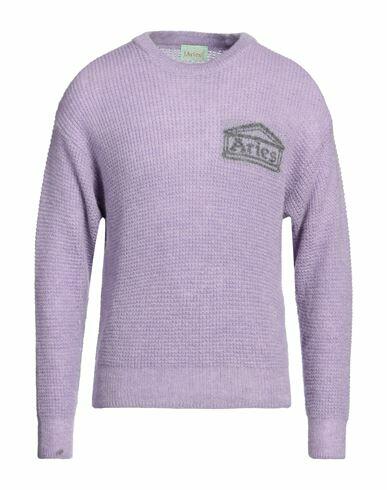 Aries Man Sweater Light purple Acrylic, Mohair wool, Polyamide Cover