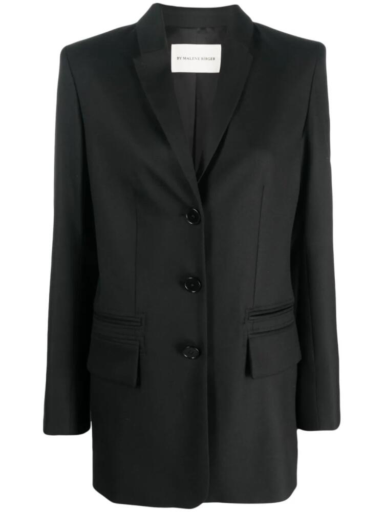 By Malene Birger Porter tailored single-breasted blazer - Black Cover