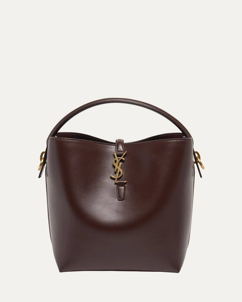 Saint Laurent Le 37 YSL Bucket Bag in Smooth Leather Cover