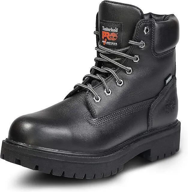 Timberland PRO Direct Attach 6 Steel Toe (Black-2024 NEW) Men's Work Lace-up Boots Cover