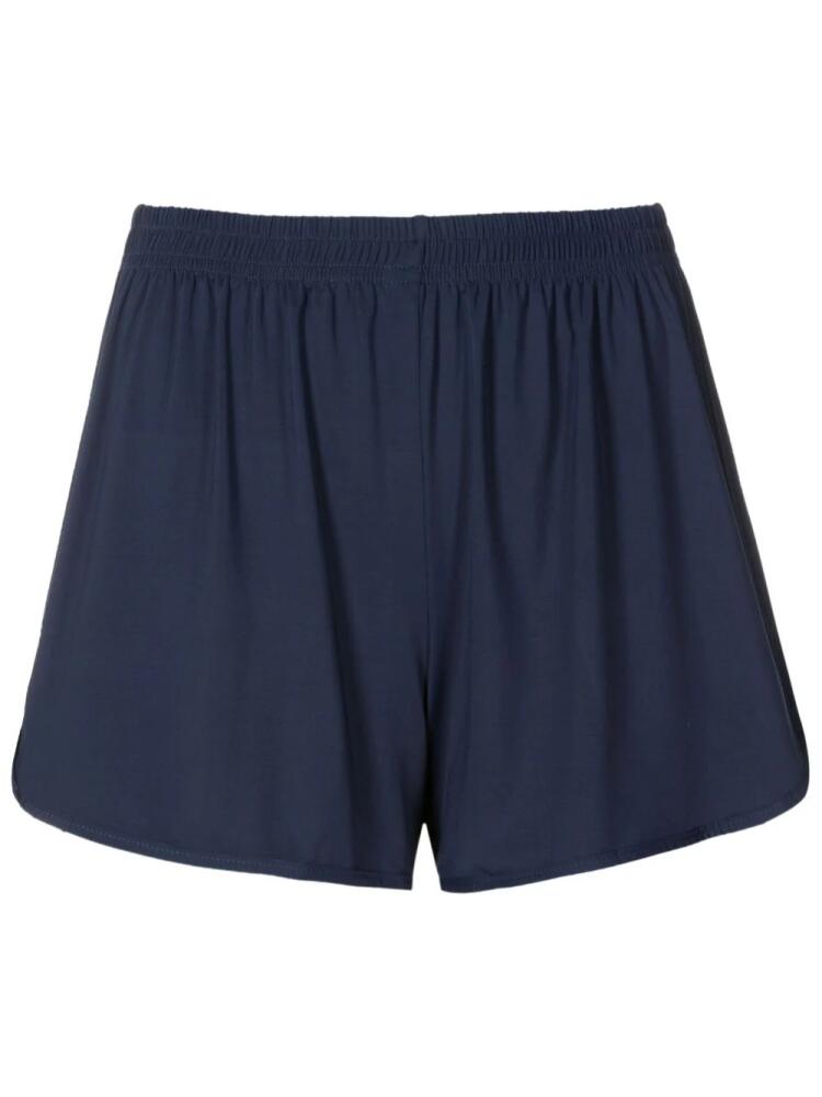 Lygia & Nanny Lee elasticated-waistband shorts - Blue Cover