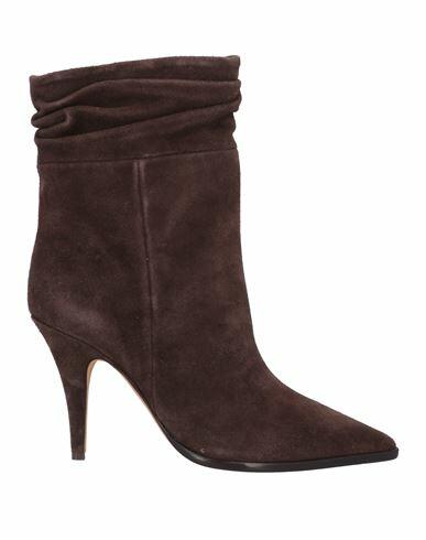 Alexandre Birman Woman Ankle boots Dark brown Soft Leather Cover