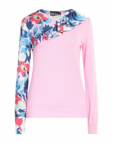 Boutique Moschino Woman Sweater Pink Polyester, Cotton, Polyamide, Elastane Cover