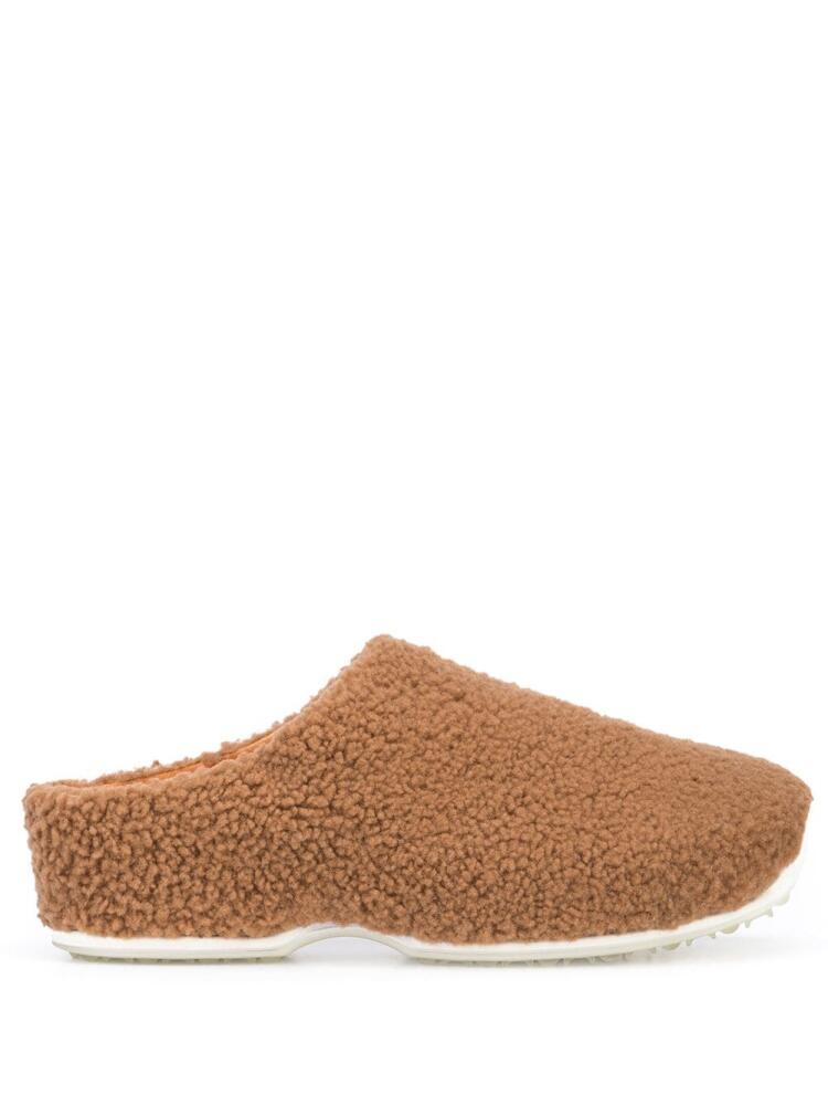 Rosetta Getty slip-on shearling sneakers - Brown Cover