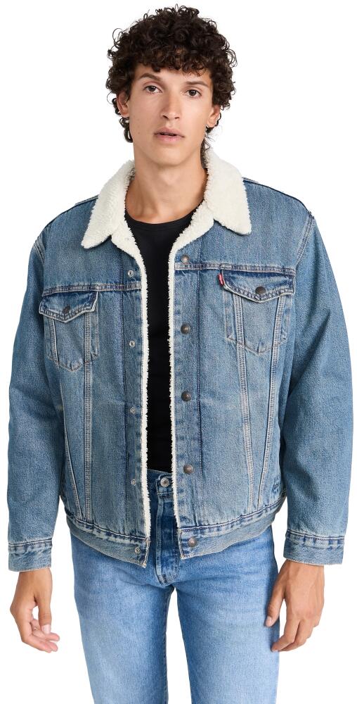 Levi's Fable Sherpa Trucker Jacket Fable Sherpa Trucker Cover