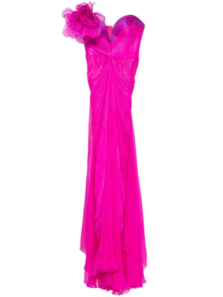 Iris Serban Flore gown - Pink Cover