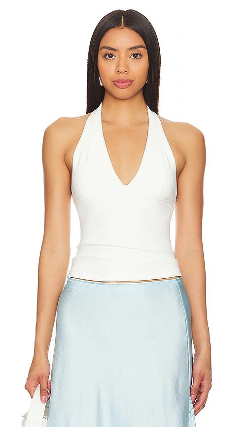 Free People X Intimately FP Have It All Halter in Ivory Cover