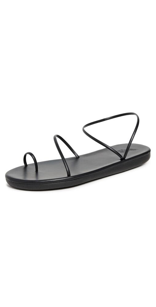 Ancient Greek Sandals Kansiz Sandals Black Cover