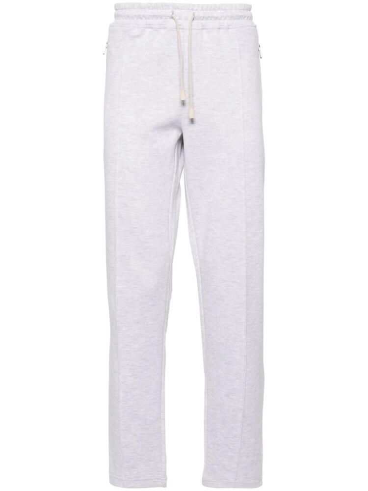 Eleventy mélange-effect track pants - Grey Cover