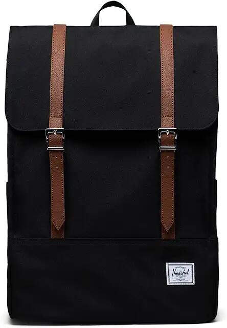 Herschel Supply Co. Survey Backpack (Black) Backpack Bags Cover