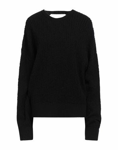 Akep Woman Sweater Black Viscose, Polyester, Polyamide Cover