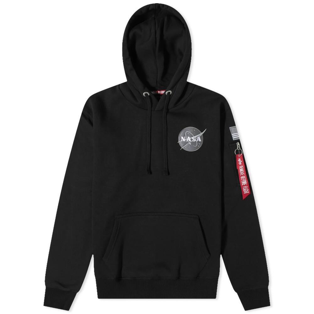 Alpha Industries Men's Space Shuttle Hoodie - END. Exclusive in Black Cover