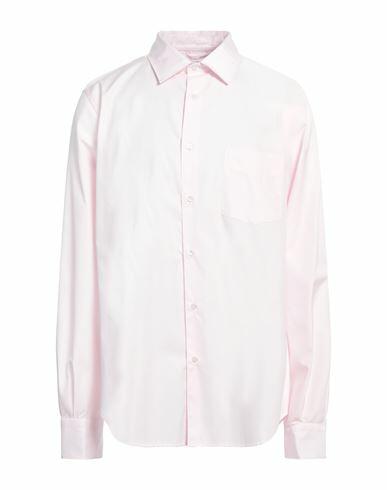 Aspesi Man Shirt Light pink Cotton Cover